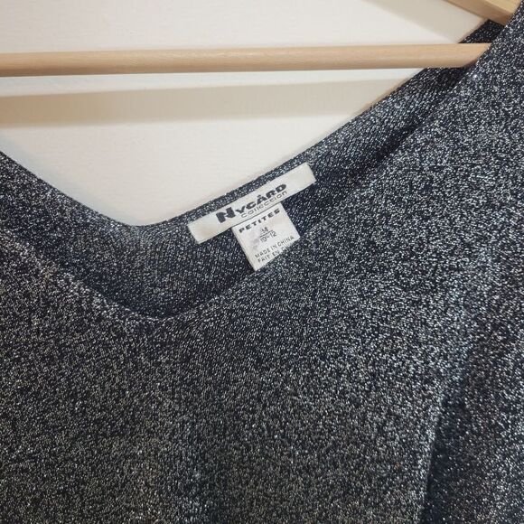 Nygard Silver Sparkle Sweater - Picture 2 of 5
